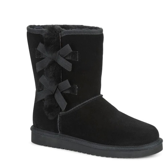 EUC - Koolaburra by UGG (Girls) Bow Boots - Picture 1 of 9